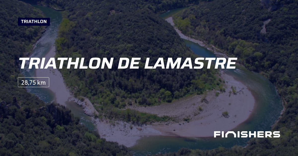 🏃 Triathlon de Lamastre 2024 Parcours, inscriptions & résultats