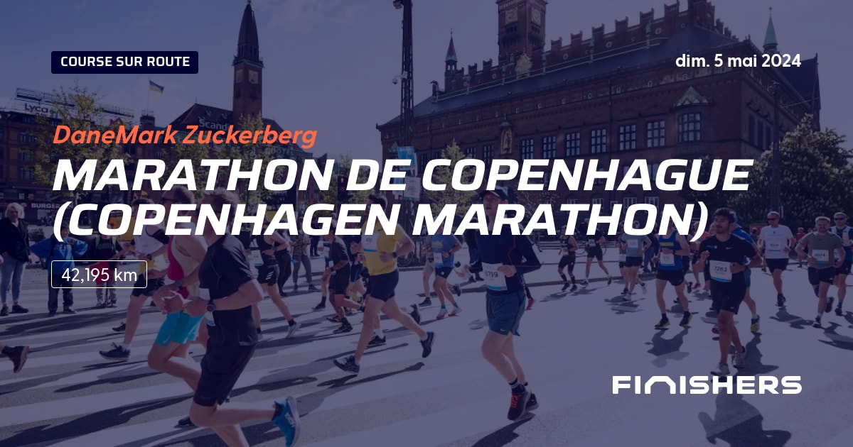 🏃 Marathon de Copenhague (Copenhagen Marathon) 2024 Parcours