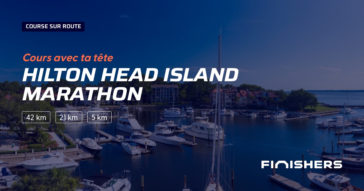 🏃 Hilton Head Island Marathon 2025 Parcours, inscriptions & résultats