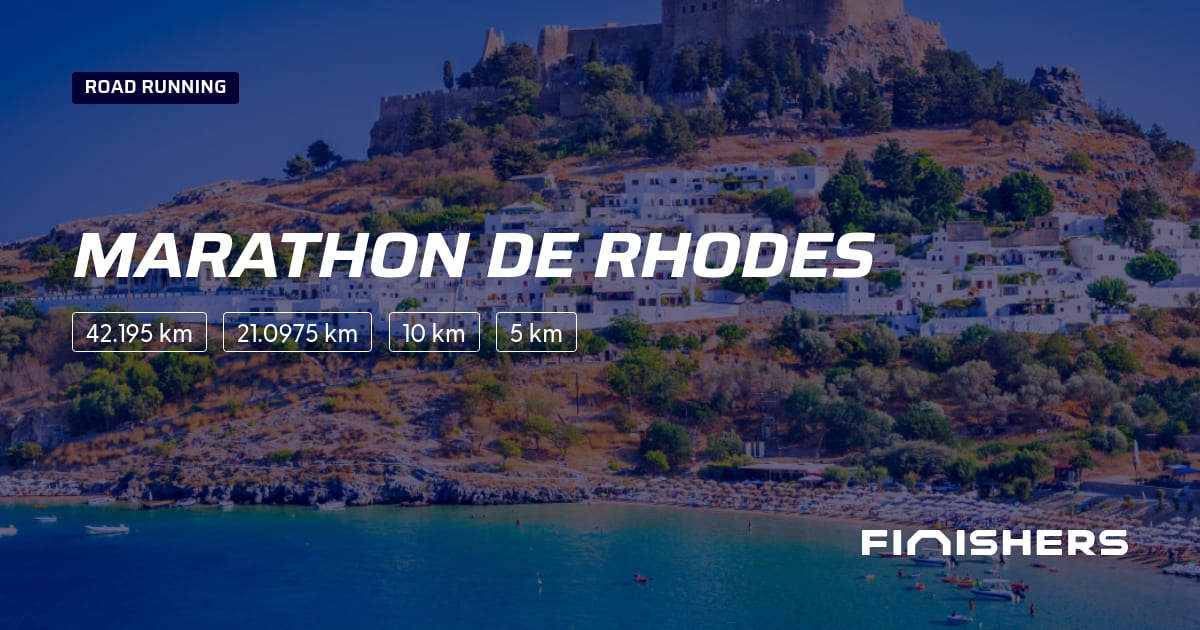 🏃 Marathon de Rhodes 2025 All the information about the race and registration process Finishers
