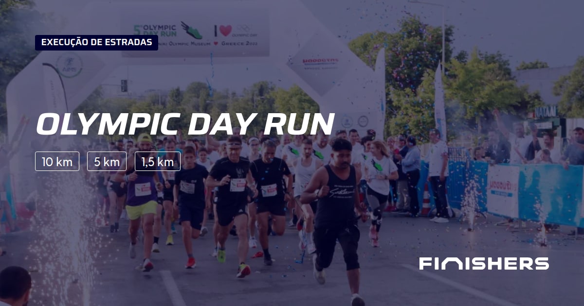 🏃 Olympic Day Run 2025 Percursos, inscrições e resultados Finishers