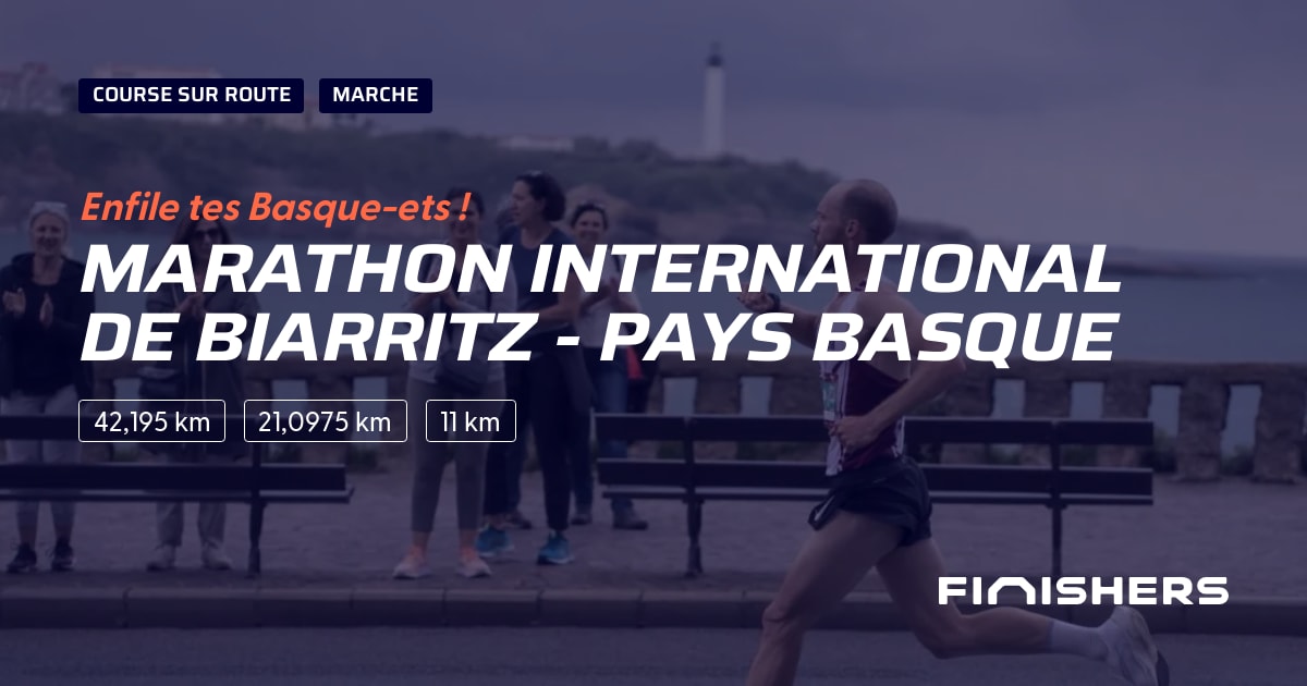 🏃 Marathon International de Biarritz Pays Basque 2024 Parcours, inscriptions & résultats