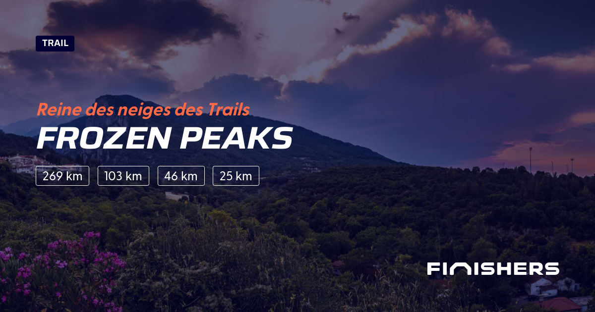 🏃 Frozen Peaks 2024 Parcours, inscriptions & résultats Finishers