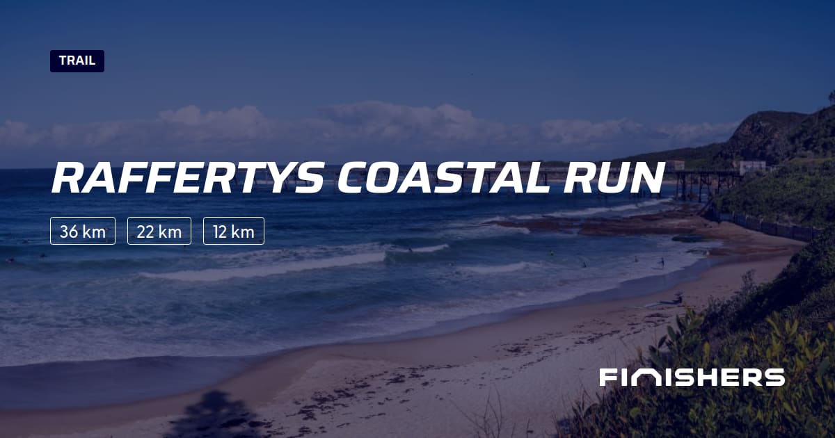 🏃 Raffertys Coastal Run 2025 Toda la información sobre los recorridos
