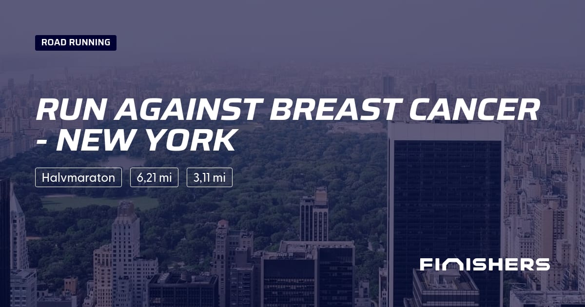 🏃 Run Against Breast Cancer - New York 2027 - Rute, tilmelding og ...