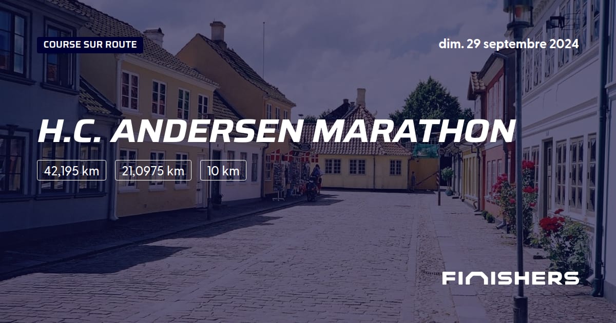 🏃 H.C. Andersen Marathon 2024 Parcours, inscriptions & résultats