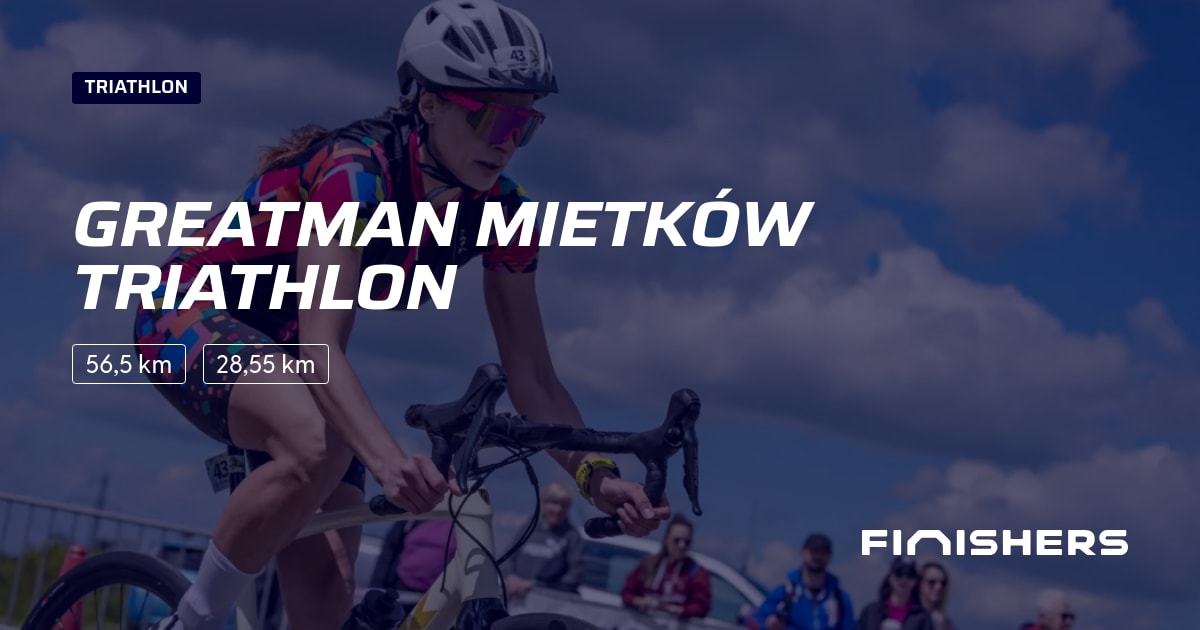 🏃 GREATMAN Mietków Triathlon 2027 - Wszystkie informacje odnośnie ...