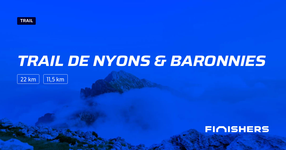 🏃 Trail de nyons & baronnies 2025 Parcours, inscriptions & résultats