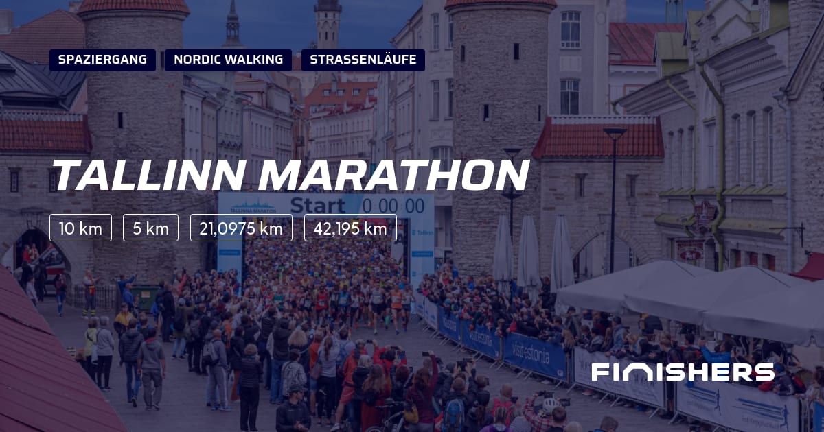 🏃 Tallinn Marathon 2025 Alle Strecken, Ergebnis und Anmeldeinfos Finishers