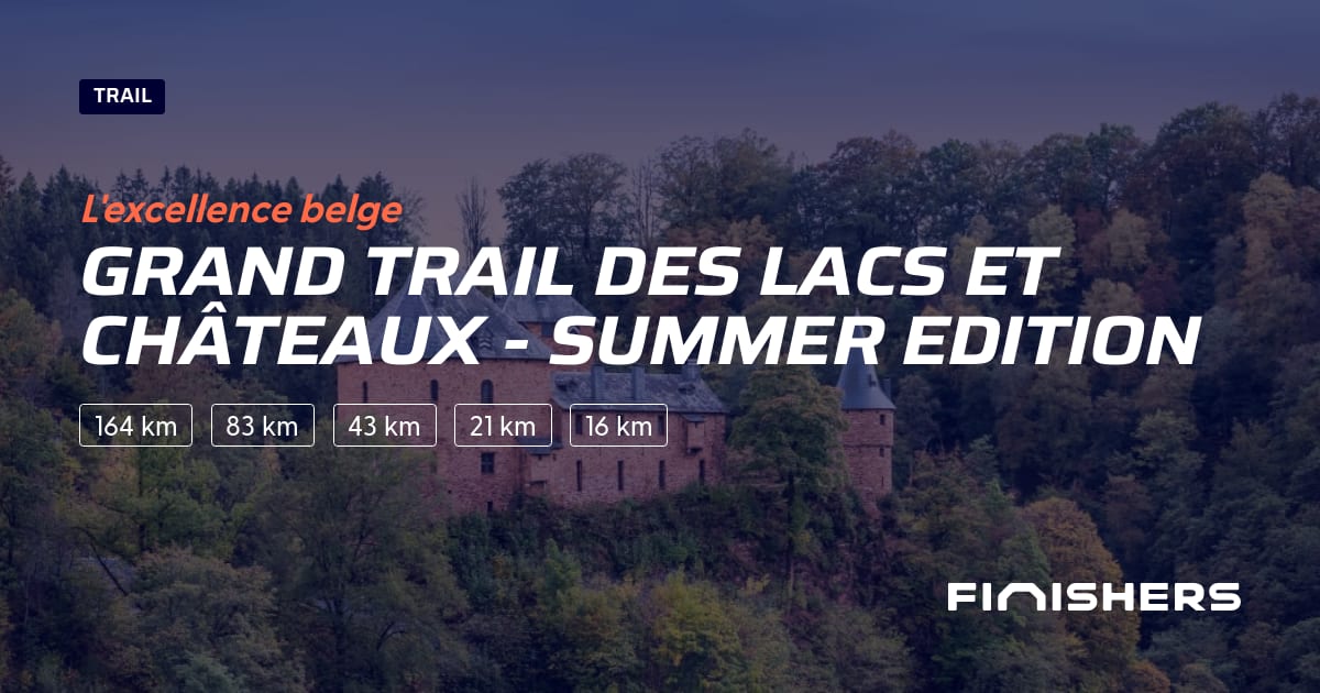 🏃 Grand Trail Des Lacs Et Châteaux Summer Edition 2025 Parcours