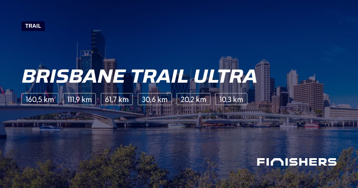🏃 Brisbane Trail Ultra 2025 Toda la información sobre los recorridos