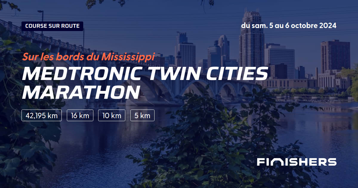 🏃 Medtronic Twin Cities Marathon 2024 Parcours, inscriptions