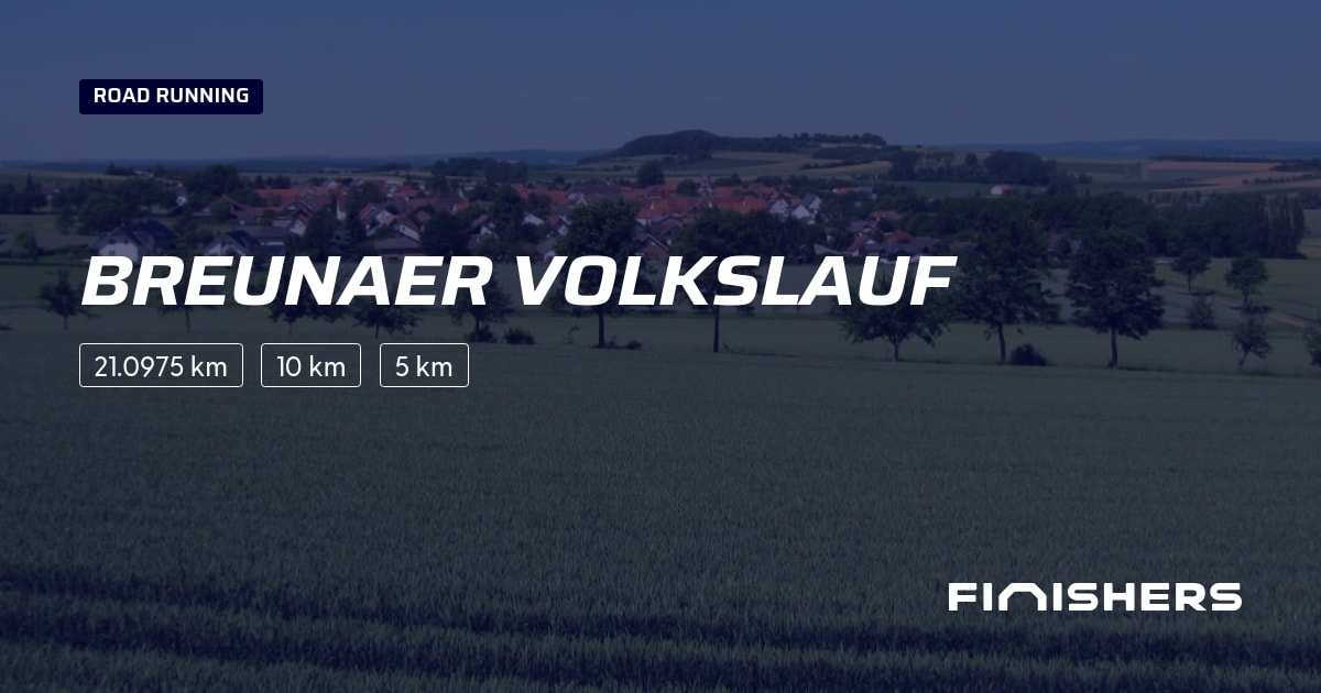  🏃 Breunaer Volkslauf 2025 - All the information about the race and Illustration 