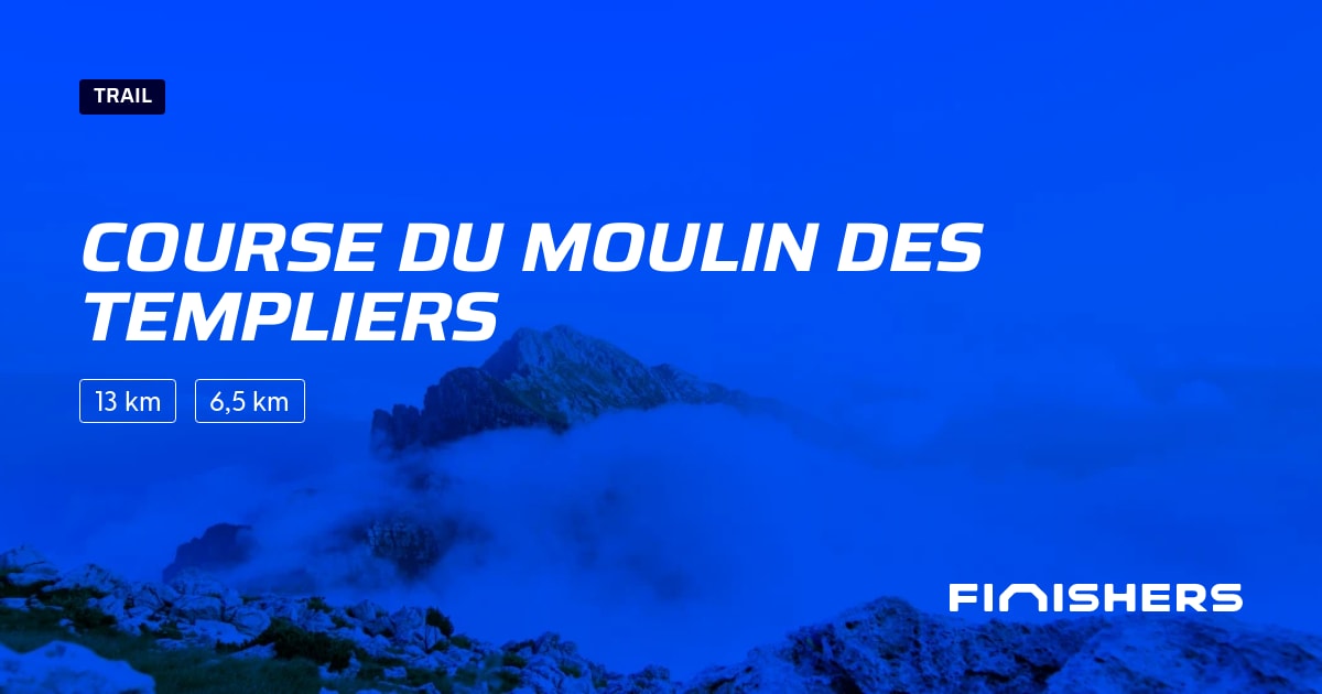🏃 Course du moulin des templiers 2025 Parcours, inscriptions