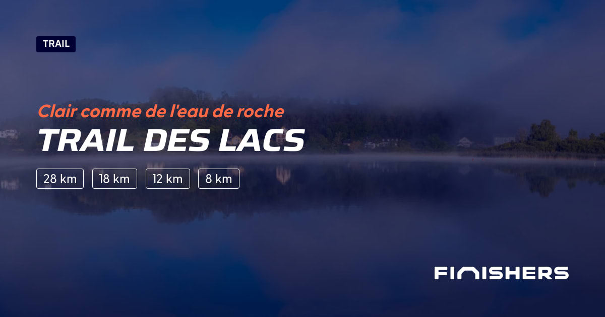 🏃 Trail des Lacs 2025 Parcours, inscriptions & résultats Finishers