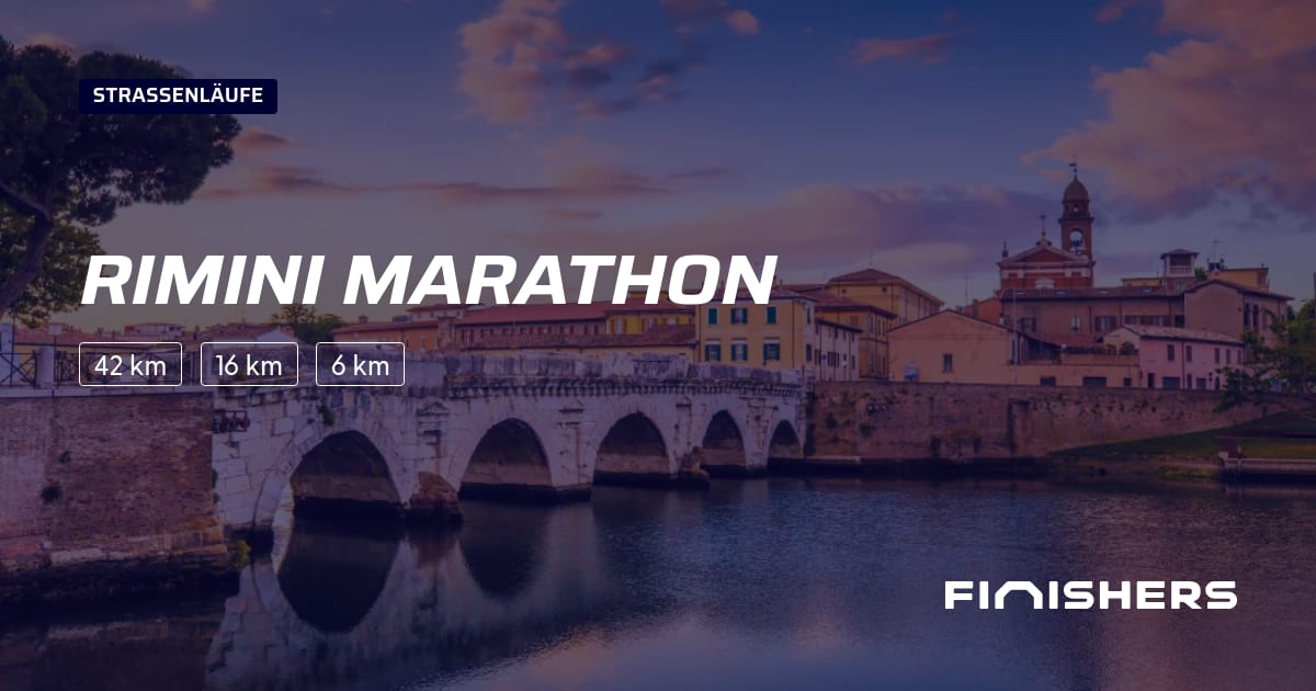 🏃 Rimini Marathon 2025 Alle Strecken, Ergebnis und Anmeldeinfos