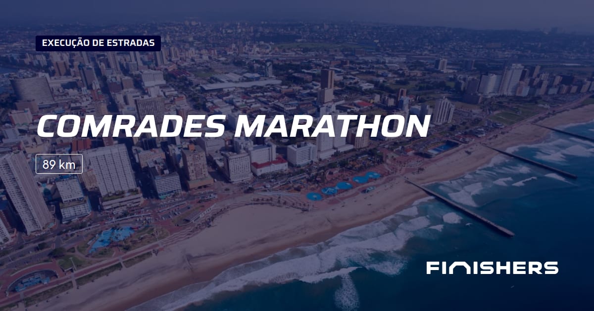 🏃 Comrades Marathon 2025 Percursos, inscrições e resultados Finishers