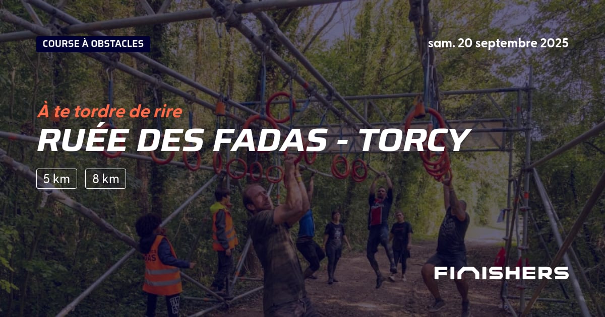🏃 Ruée des Fadas - Torcy 2025 - Parcours, inscriptions & résultats ...