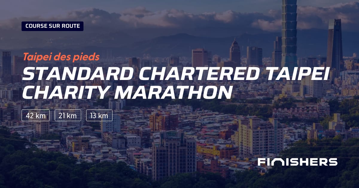 🏃 Standard Chartered Taipei Charity Marathon 2024 Parcours