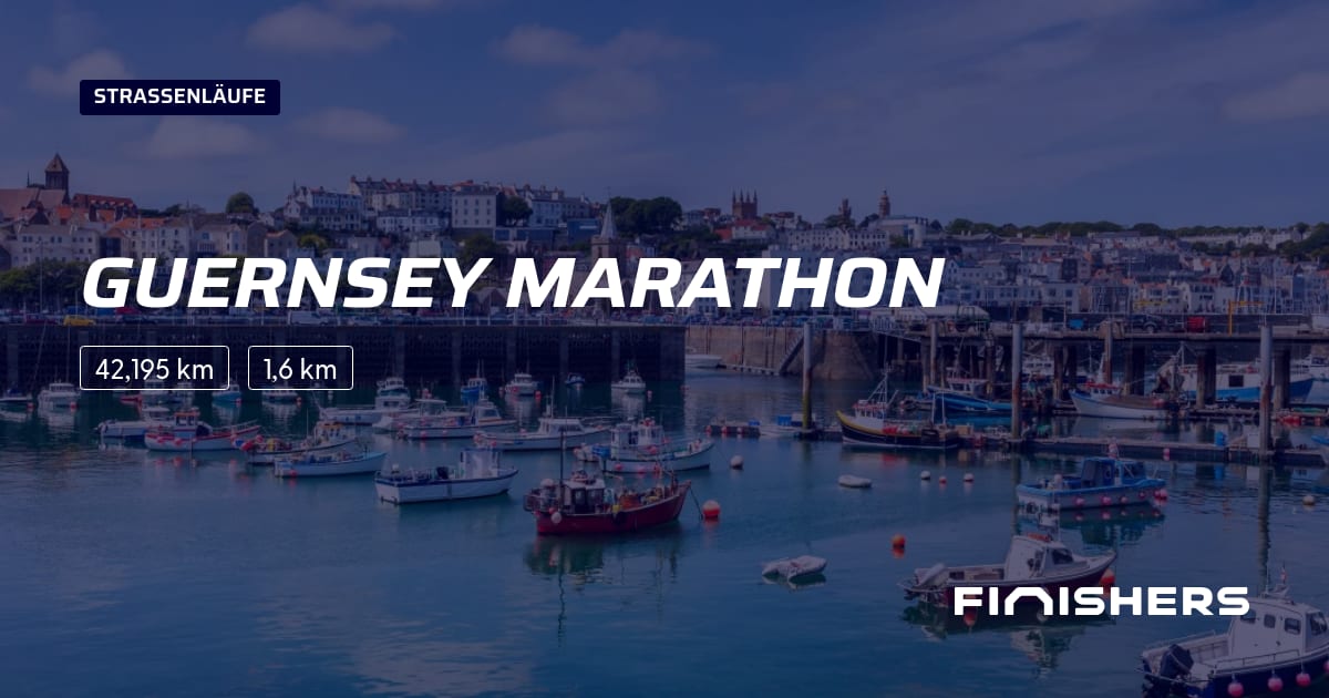 🏃 Guernsey Marathon 2025 Alle Strecken, Ergebnis und Anmeldeinfos