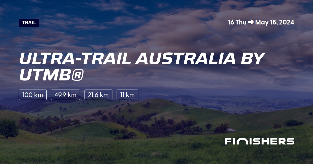 🏃 UltraTrail Australia by UTMB® 2025 All the information about the