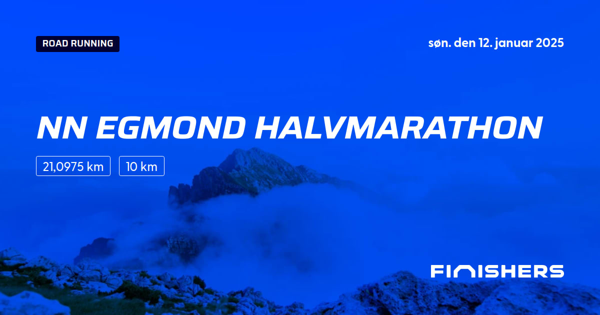 🏃 NN Egmond Halvmarathon 2025 Rute, tilmelding og resultater Finishers