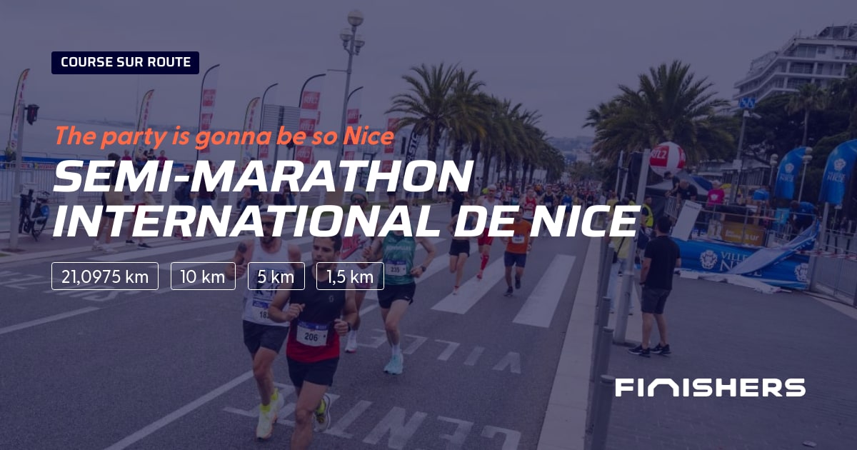 🏃 SemiMarathon International de Nice 2024 Parcours, inscriptions