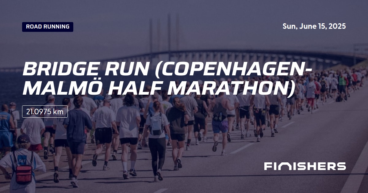 🏃 Bridge Run (CopenhagenMalmö Half Marathon) 2025 All the