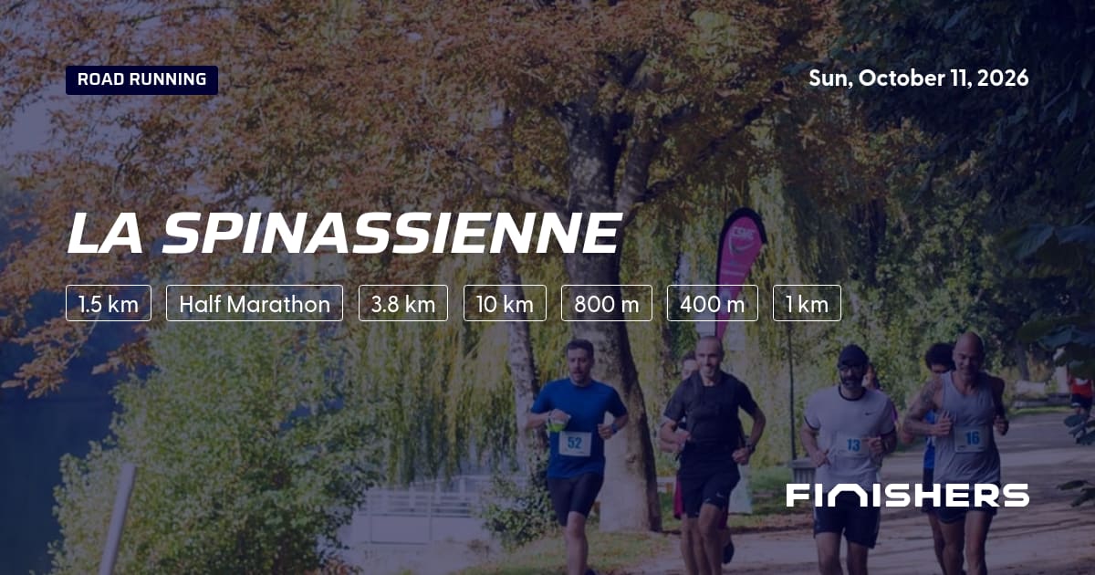 🏃 La Spinassienne 2026 - All the information about the race and ...