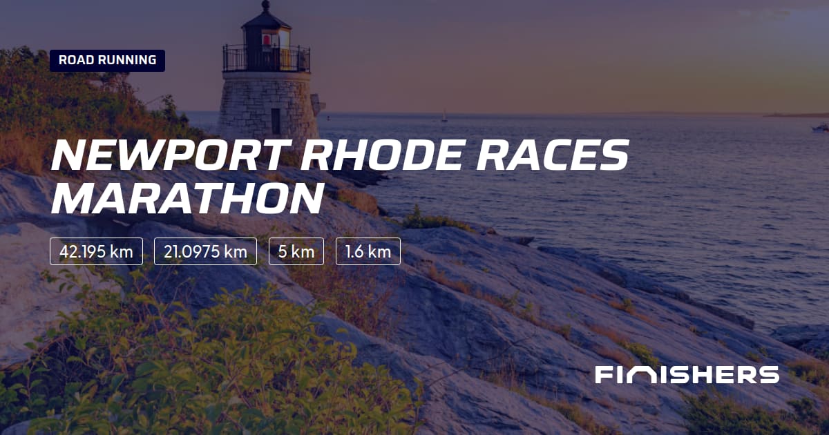 🏃 Newport Rhode Races Marathon 2025 All the information about the