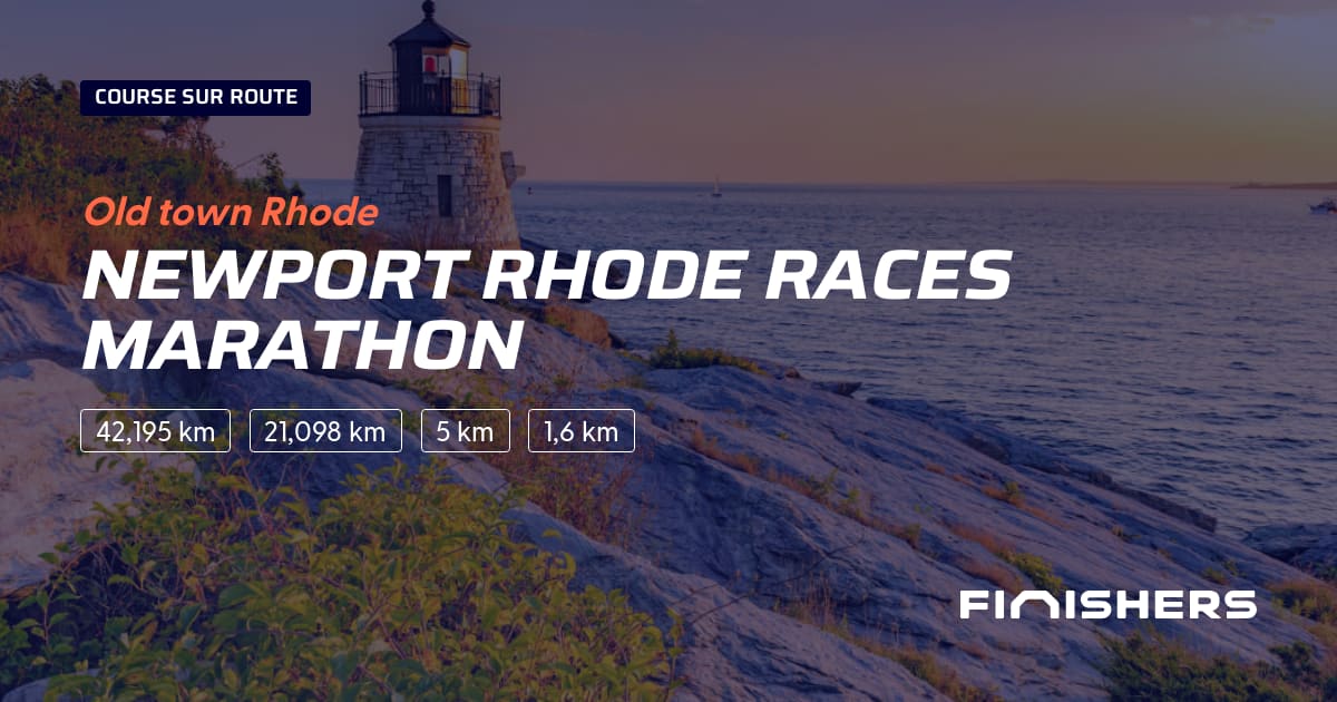 🏃 Newport Rhode Races Marathon 2024 Parcours, inscriptions & résultats Finishers