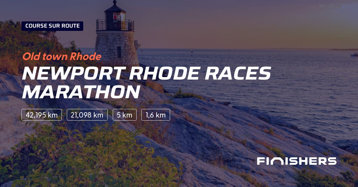 🏃 Newport Rhode Races Marathon 2024 Parcours, inscriptions