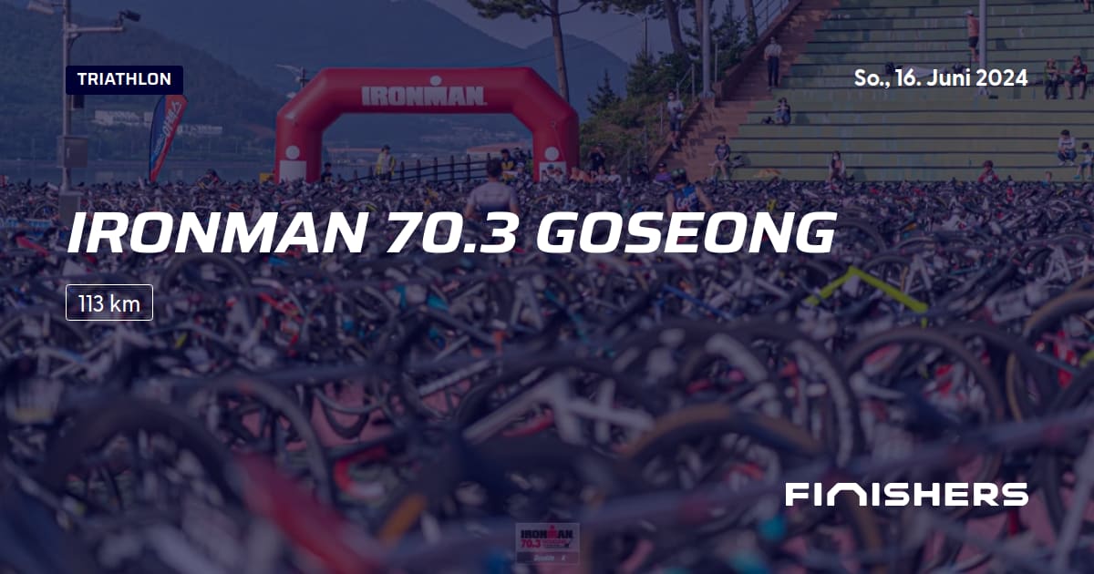 🏃 Ironman 70.3 Goseong 2024 Alle Strecken, Ergebnis und