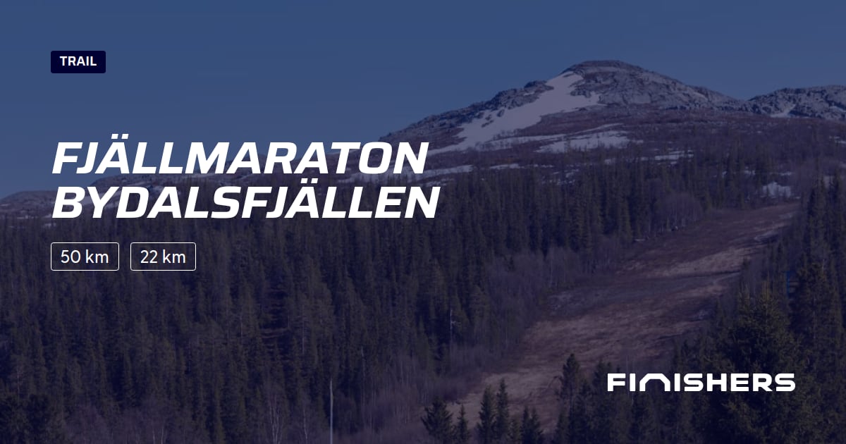 🏃 Fjällmaraton Bydalsfjällen 2025 Toda la información sobre los