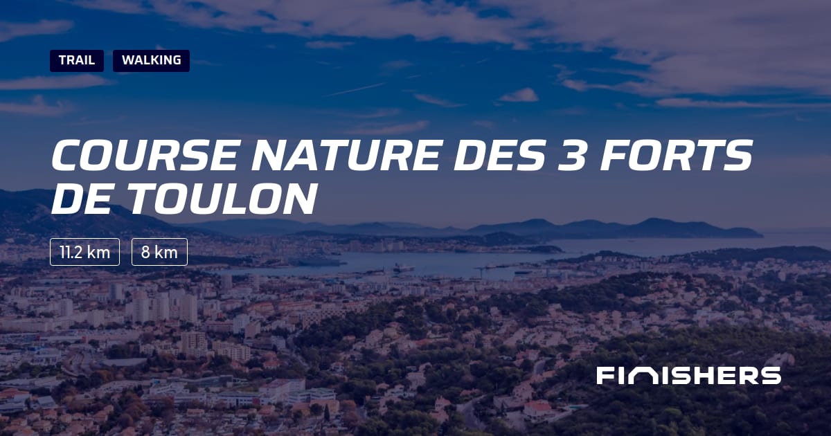 🏃 Course Nature des 3 Forts de Toulon 2027 - All the information about ...