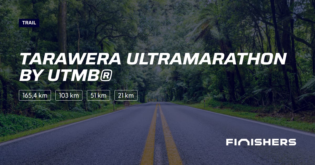 🏃 Tarawera Ultramarathon by UTMB® 2025 Rute, tilmelding og resultater