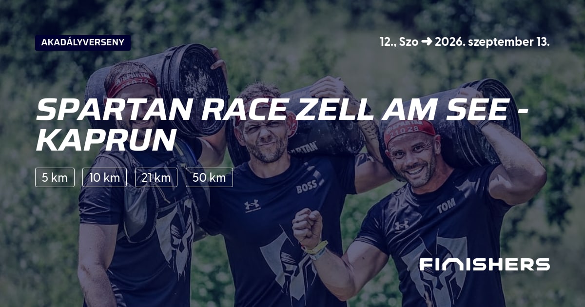 🏃 Spartan Race Zell am See - Kaprun 2026 - Minden információ a ...