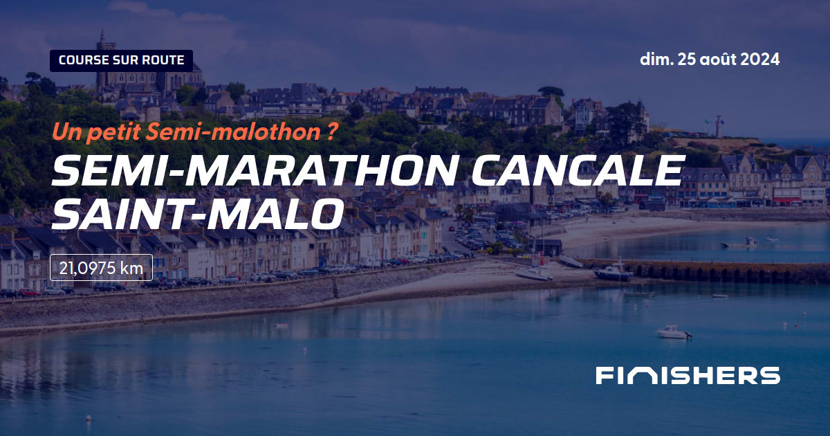 🏃 SemiMarathon Cancale SaintMalo 2024 Parcours, inscriptions