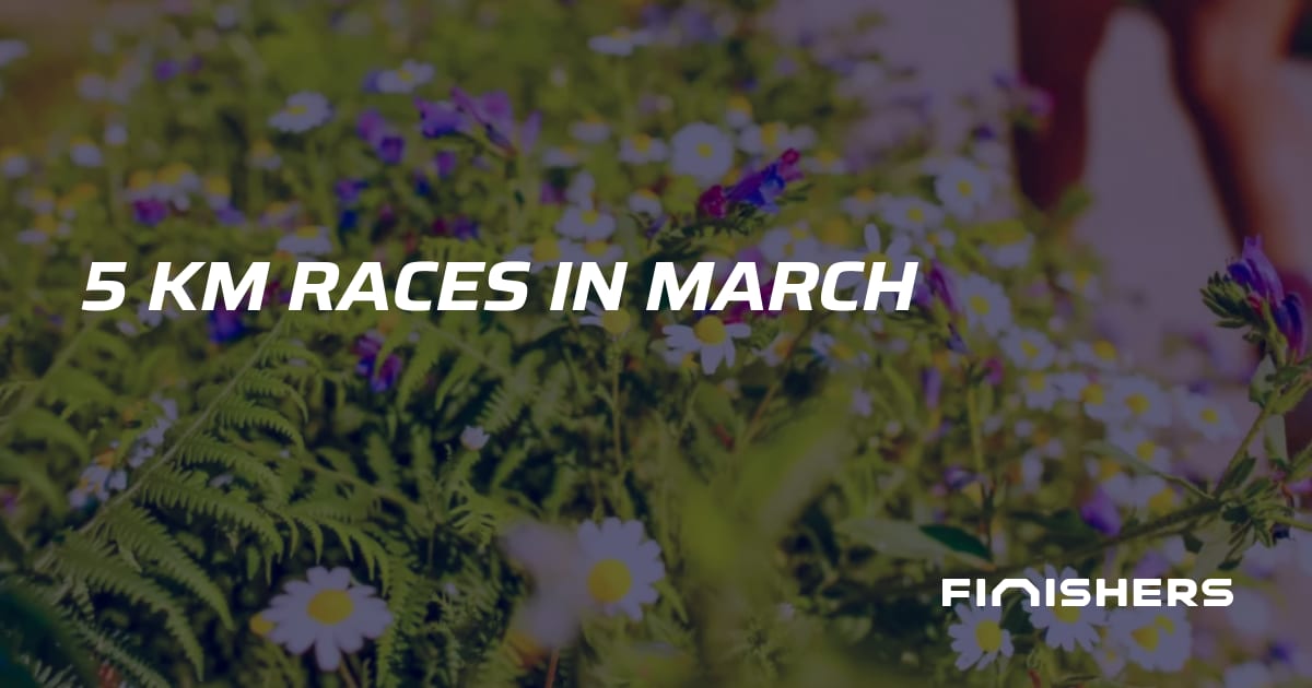 🏃 5 km races in March: The complete calendar | Finishers
