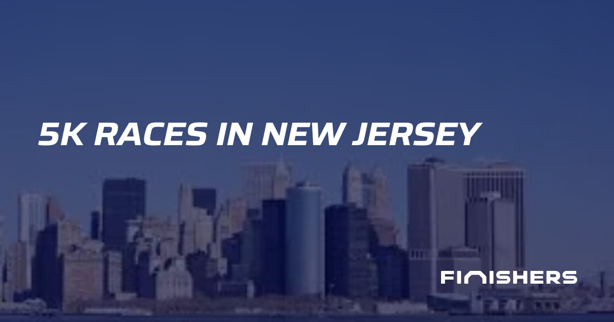 NEW JERSEY 5K RACES visual data 2