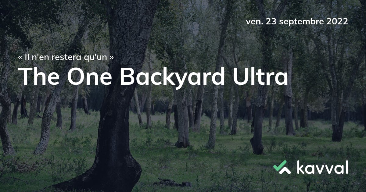 🏃 The One Backyard Ultra 2022 Toutes les infos parcours