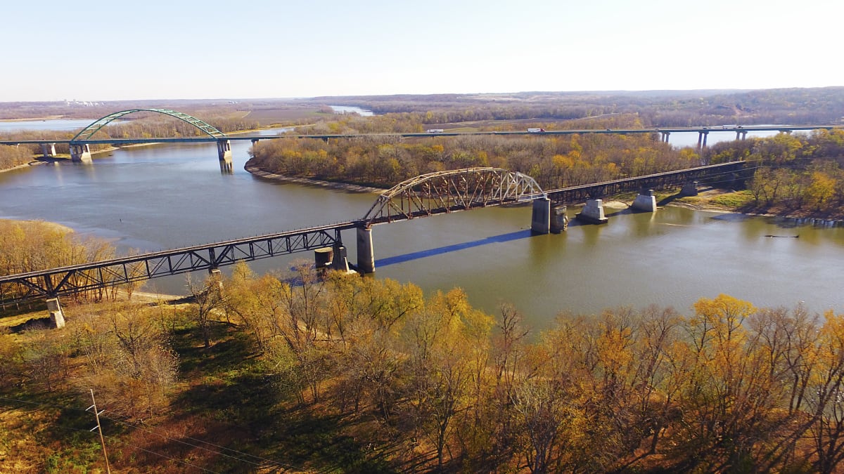 Ride across Illinois Rail South