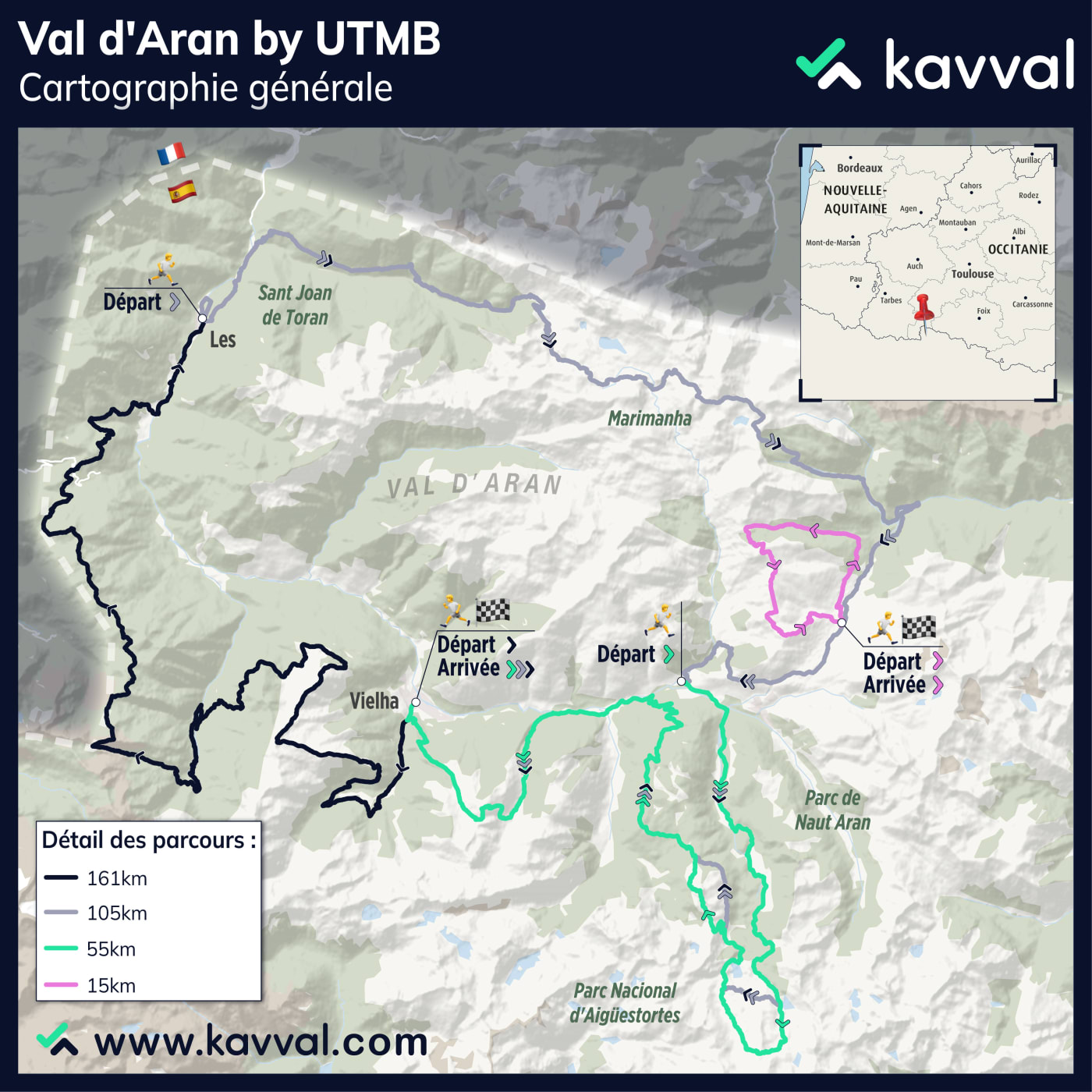 🏃 Val d'Aran by UTMB® 2024 Parcours, inscriptions & résultats Finishers