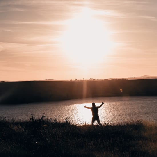 Runners at a race event