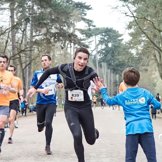 Runners at a race event