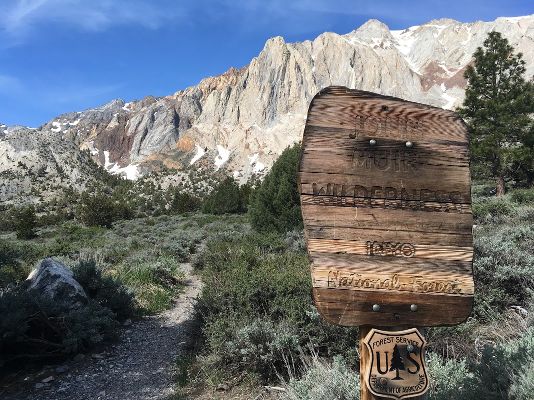 The Convict Lake trailhead.