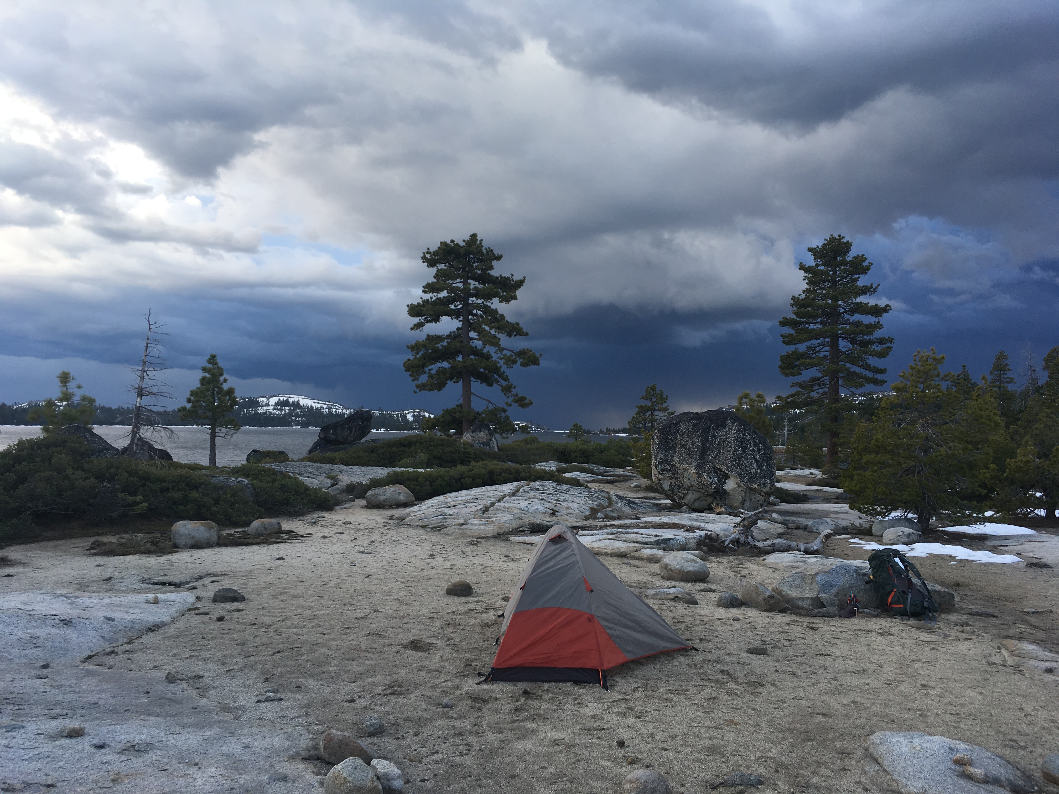 My first campsite.