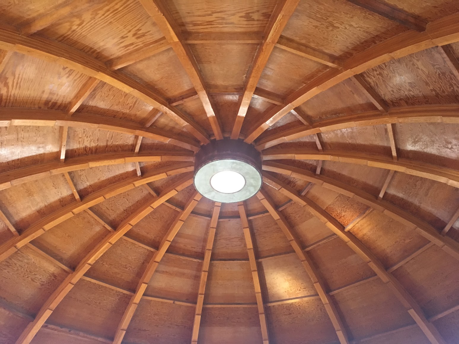 Inside the Integratron.