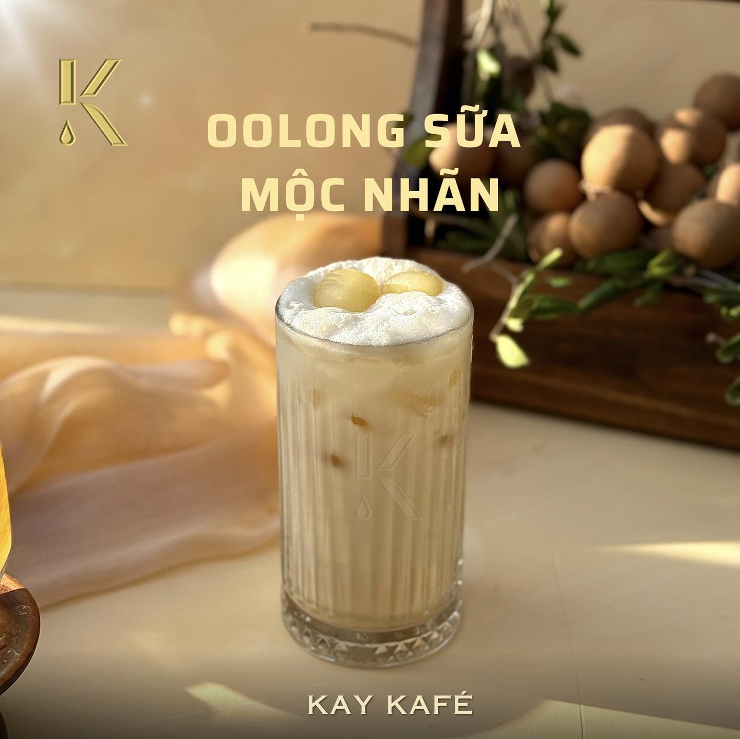 Oolong Sữa Mộc Nhãn