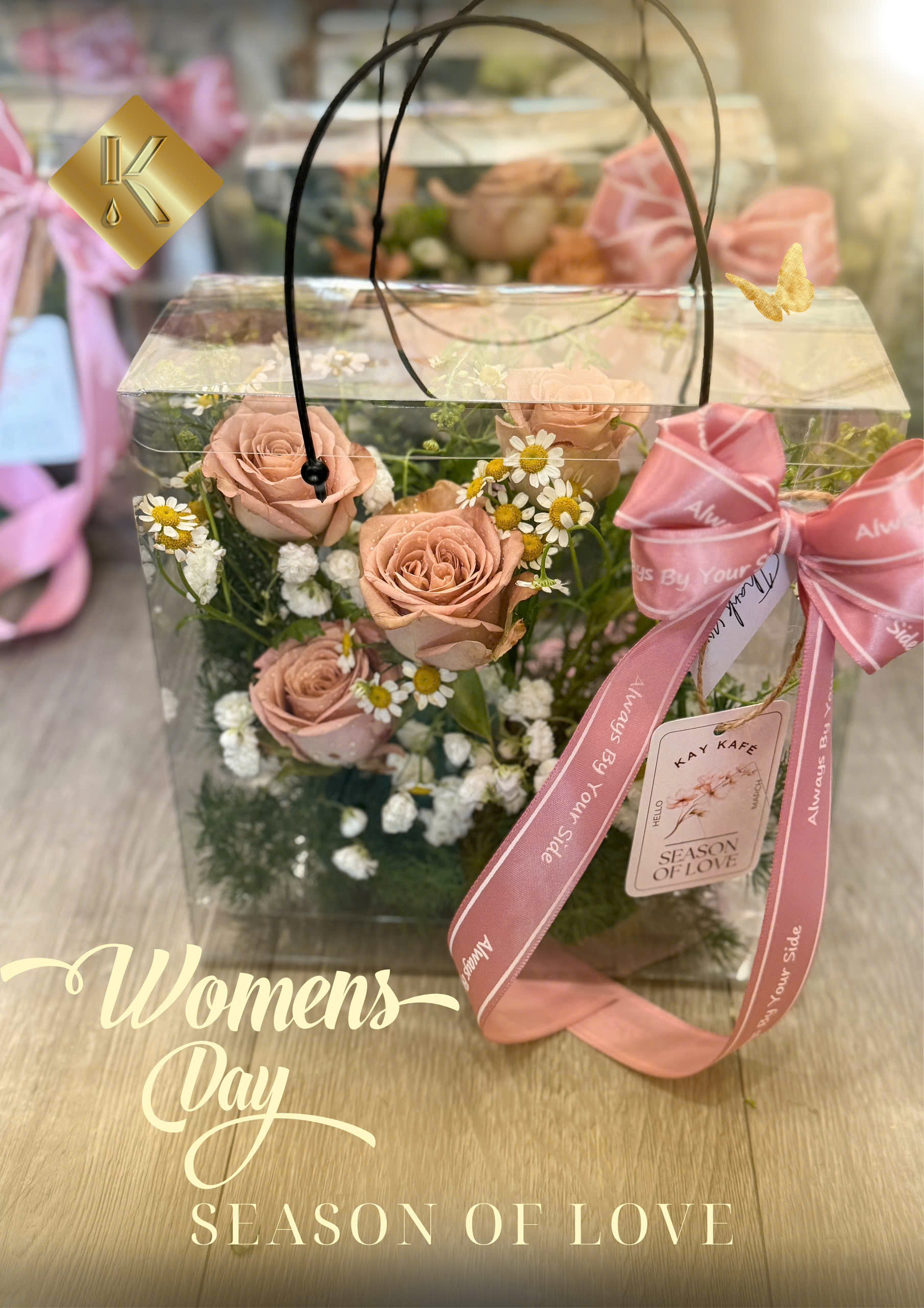 Set Hoa Và Trà 8/3